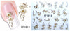 Optional Flower Bows Cat Etc Water Transfer Sticker Nail