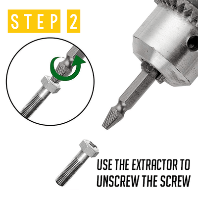 Premium Screw Extractor (Set of 5)