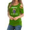 GRAMPOOH - CASUAL COTTON TSHIRT WONDER O-NECK WOMAN