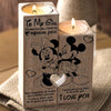 MK & MN Couple Limited Edition Candle Holder " To my Girl"