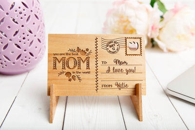 Copy of Mother’s Day Personalized Wooden Postcards