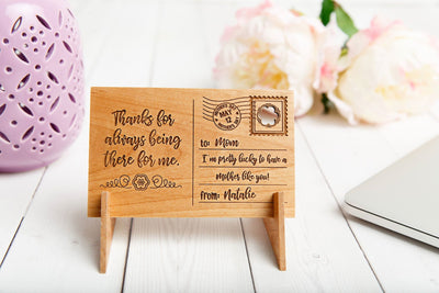 Copy of Mother’s Day Personalized Wooden Postcards