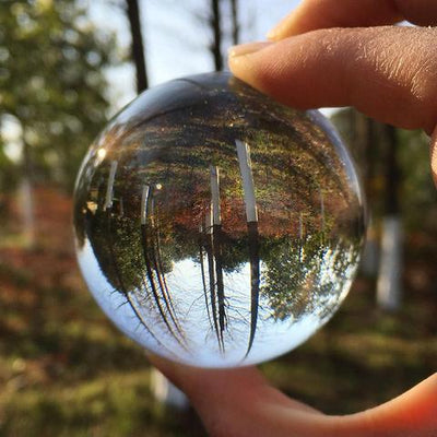 CRYSTAL BALL LENS PHOTOGRAPHY SPHERE