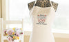 Personalized Embroidered Aprons