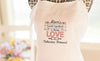 Personalized Embroidered Aprons