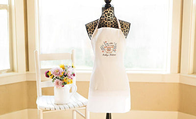 Personalized Embroidered Aprons