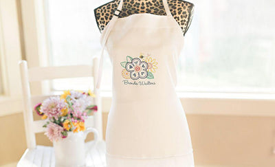 Personalized Embroidered Aprons