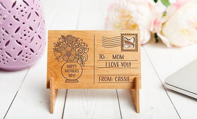 Copy of Mother’s Day Personalized Wooden Postcards