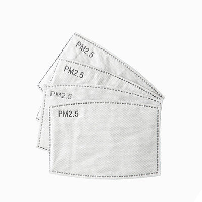 10pcs/Lot PM2.5 Filter Paper Anti Saliva Mouth Mask Anti Dust Mask Filter Paper Health Care