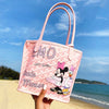 2pcs/lot graffiti ladies bag coin purse large capacity portable tote bag cartoon vegetable basket