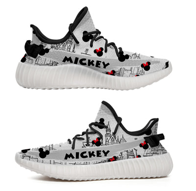 NEW YEEZY BOOST MICKEY & MINNIE CASTLE WITH HIGH QUALITY