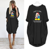 JUST A GIRL - DRESS WOMEN POCKET WOMEN PUNK COTTON OFF SHOULDER TOPS