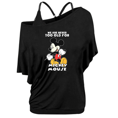 Never too old - Two-piece round neck Short Sleeve T Shirt