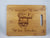 (I Am The One) Engraved Bamboo Cutting Board