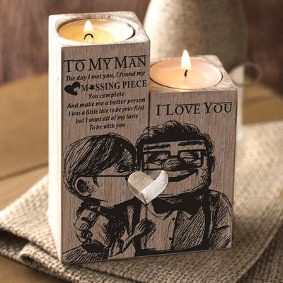 UP Limited Edition Candle Holder " To my Man"