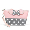 Makeup Bags Women Cosmetic Bag With Bow Mickey Pattern  Cosmetics Pouchs For Travel Make Up Bag Travelling Bag