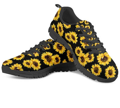 Sunflowers Leisure Women Sneakers Unique Print Flat Shoes