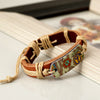 Hippie Retro Leather  Bracelet HandMade Jewelry for Women