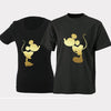 Couple T Shirt Minnie Mickey BLACK Matching