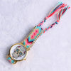 Colorful Bangle Watches for Lady Cuff Bracelet Wristwatch Quartz Fashion Unique