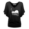 Don't Bother Me I Am Sleeping  Cotton T-shirts  Batwing Sleeve Tops For Woman