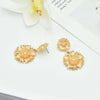Earrings two daisy flowers pendant Dangle Earrings For Women