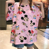 Loose Cartoon Casual  Cute Tops T Shirt Women Clothing