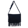 Women's Fringed Bucket Purse Tassel Faux Shoulder Bag Across Body