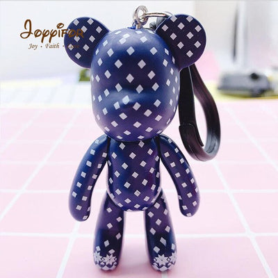 Anime Mini Bearbricklys Action Figures Baby Bear Keychain Bags Ornaments Pendant Dolls Models Gift Toys