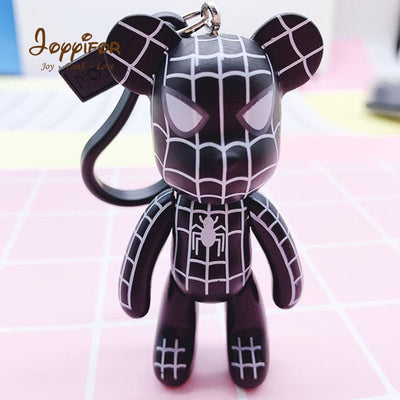 Anime Mini Bearbricklys Action Figures Baby Bear Keychain Bags Ornaments Pendant Dolls Models Gift Toys