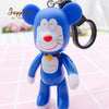 Anime Mini Bearbricklys Action Figures Baby Bear Keychain Bags Ornaments Pendant Dolls Models Gift Toys