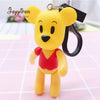 Anime Mini Bearbricklys Action Figures Baby Bear Keychain Bags Ornaments Pendant Dolls Models Gift Toys