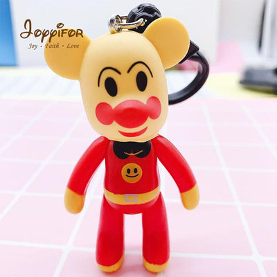 Anime Mini Bearbricklys Action Figures Baby Bear Keychain Bags Ornaments Pendant Dolls Models Gift Toys