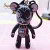 Anime Mini Bearbricklys Action Figures Baby Bear Keychain Bags Ornaments Pendant Dolls Models Gift Toys