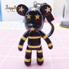 Anime Mini Bearbricklys Action Figures Baby Bear Keychain Bags Ornaments Pendant Dolls Models Gift Toys