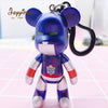 Anime Mini Bearbricklys Action Figures Baby Bear Keychain Bags Ornaments Pendant Dolls Models Gift Toys