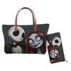 Handbag & Purse Set Shoulder Skull Gothic Ladies Bags