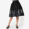 Midi Pleated Skirt Novelty Female High Waist Skirts