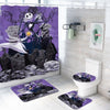 The Nightmare Before Christmas - Bathroom Set with Rugs Toilet Lip Cover