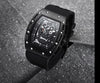 Pirate Skull Quartz Men Watches Military Silicone Band