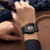 Pirate Skull Quartz Men Watches Military Silicone Band