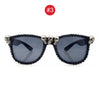 Women Black Skull Rhinestone Sunglasses Trend Gorgeous