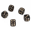 New 5pcs/Set 18mm Resin Skull Dice Statue Board Game Dice Office Desk Decor Toy Halloween Party Decoration