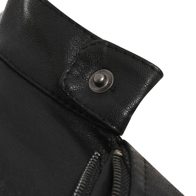 Jacket Women Leather Coats Outerwear Female Slim Coat