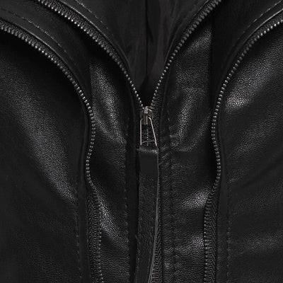 Jacket Women Leather Coats Outerwear Female Slim Coat