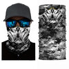 High Elastic 3D Skull Seamless Magic Bandana Men Women Headwear Face Mask