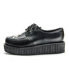 Skull Leather Creepers shoes women Shoes ladies