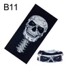 Windproof Skull Bandana Hiking Scarves Men Women Cycling Face Mask Sports Arm Antiperspirant Towel Elastic Force Neck Scarf 2019