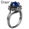 Skull Rings Crystal trendy love gift Ring