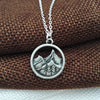 The mountain necklace camping